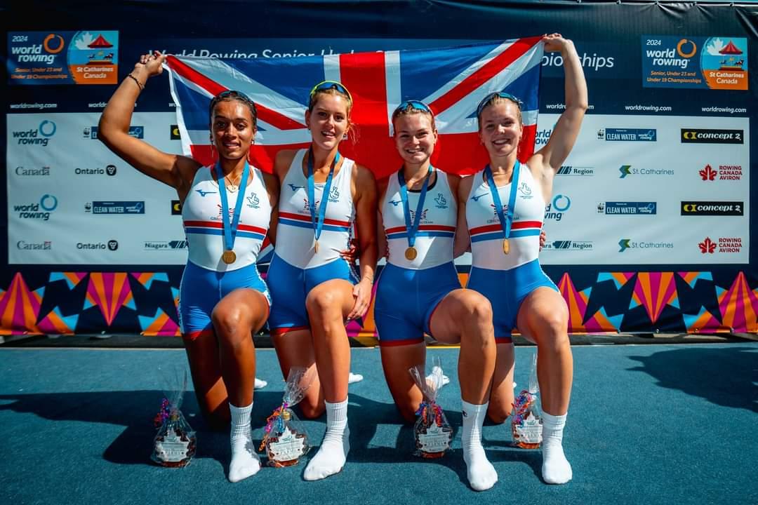 Ex Kingston Rowing Club Junior rows for GB