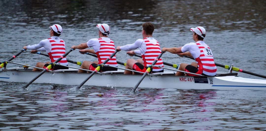 J18 4x Kingston Small boats head of the river race