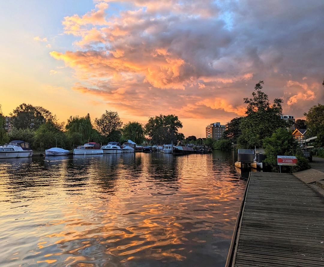 Views from Kingston Rowing Club
