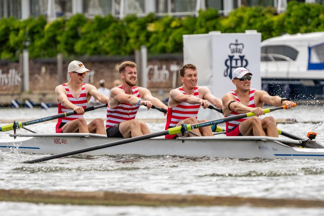 Kingston Rowing Club Masters at HRR