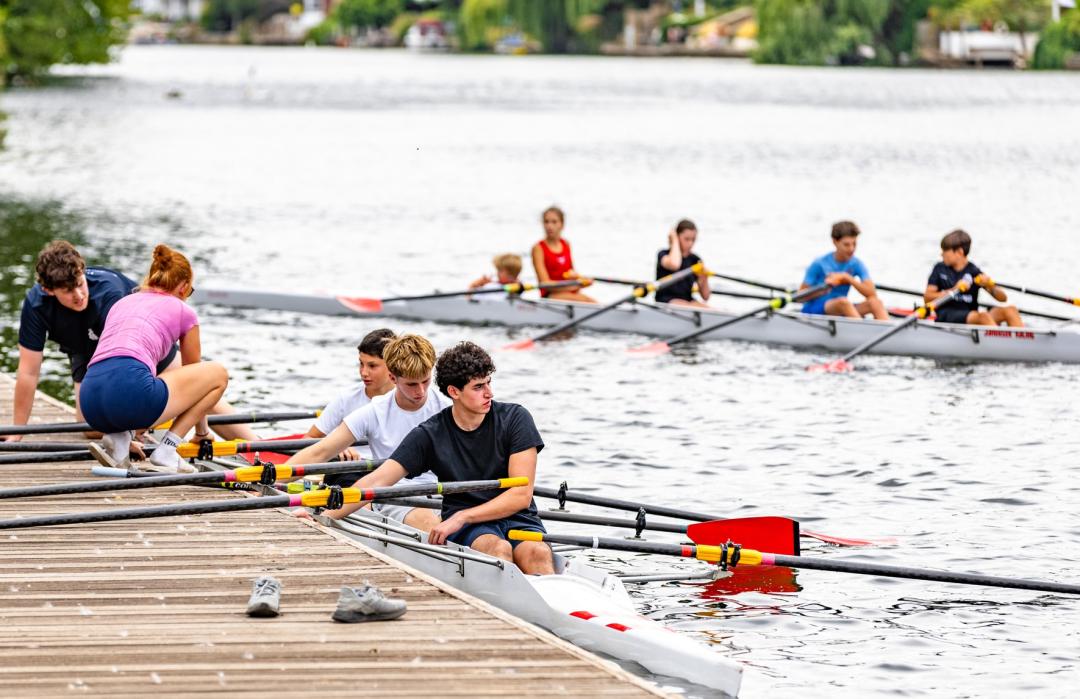 Junior Learn to Row at Kingston Upton Thames
